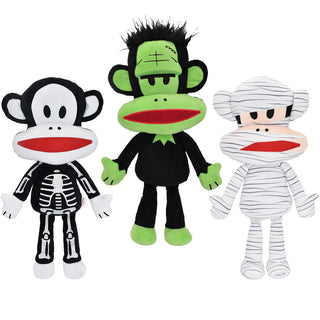 Multipet Paul Frank Julius Halloween Assorted Characters Dog Toys, 12"