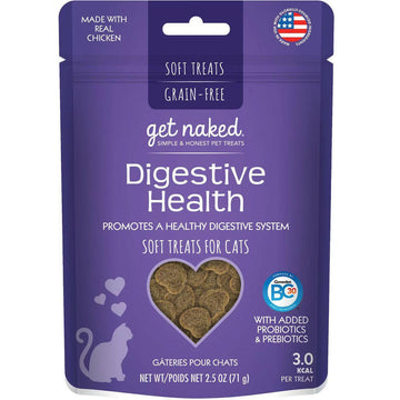 Get Naked Digestive Health Soft Cat Treats, 2.5-oz bag