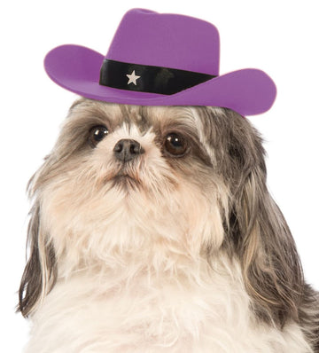 Buy purple Pets Cowboy Hat - Various Colors