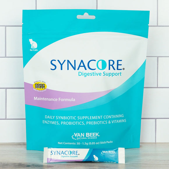 Synacore Cat - Natural Formula to Provide Immune Support for Cats & Help MaintainDigestive Health - Probiotics and Vitamins for Cats - Pet Products - (30 Count)