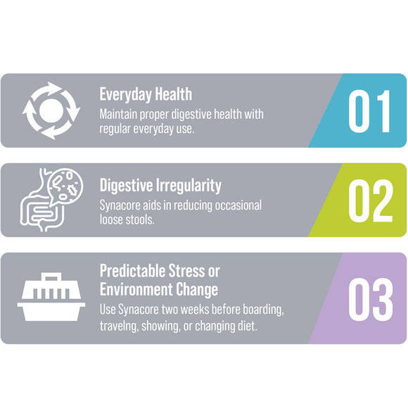 Synacore Cat - Natural Formula to Provide Immune Support for Cats & Help MaintainDigestive Health - Probiotics and Vitamins for Cats - Pet Products - (30 Count)