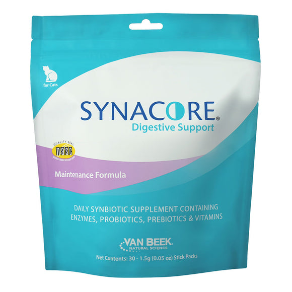 Synacore Cat - Natural Formula to Provide Immune Support for Cats & Help MaintainDigestive Health - Probiotics and Vitamins for Cats - Pet Products - (30 Count)
