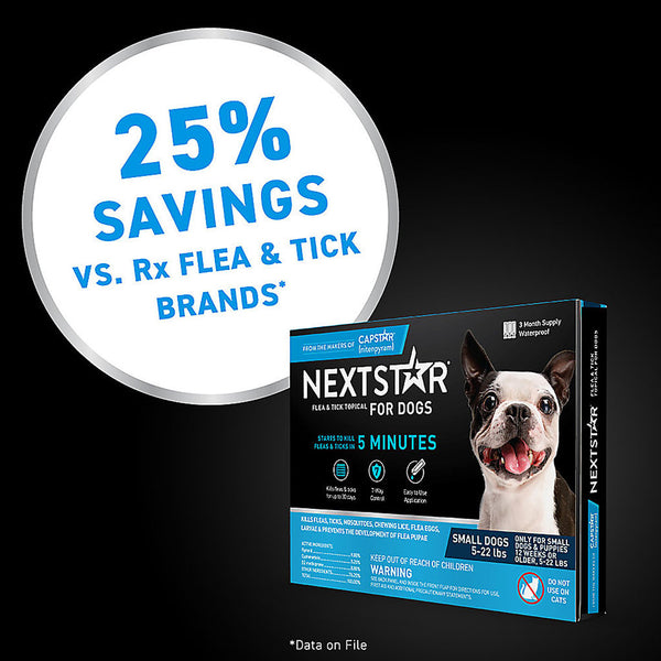nextstar flea & tick topical for dogs