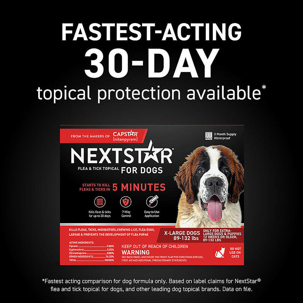 nextstar flea and tick topical