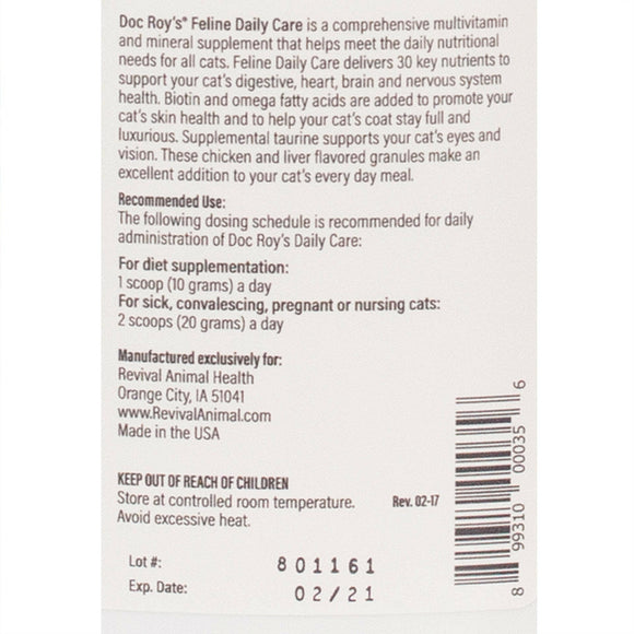 Lable with instructions 