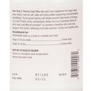 Lable with instructions 