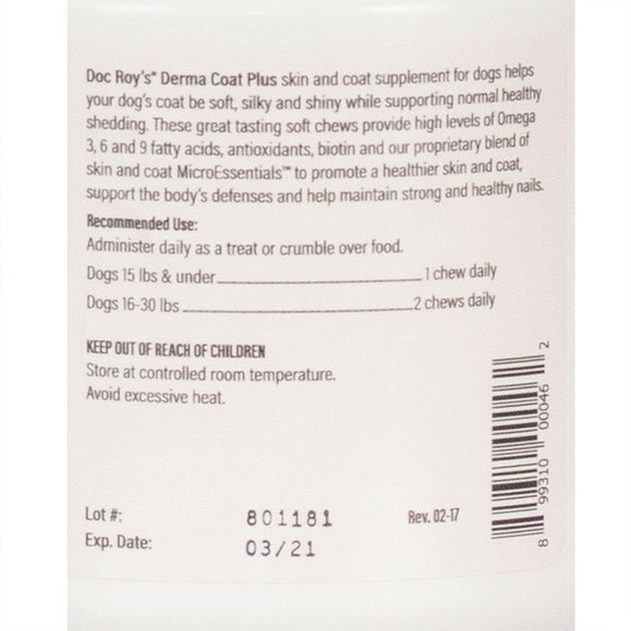 Lable with instructions 