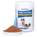 White container, Doc Roy's Daily Care Extra Canine, 400 gm