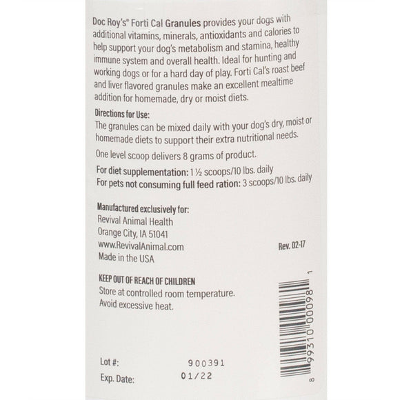 Lable with instructions 