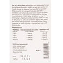 Label with instructions