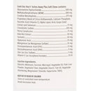 Label with ingredients 