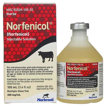 Norfenicol (Florfenicol) Solution for Beef & Non-Lactating Dairy Cattle, 100-ml