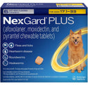 NexGard PLUS Chews for Dogs 17.1-33 lbs 6 chews