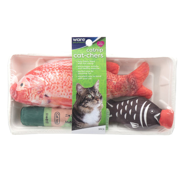 Ware Catnip Cat-Chers Chew Toy for Cats