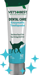 Vet's Best Enzymatic Toothpaste, Fresh Breath Dental Gel For Dogs (3.5 oz)