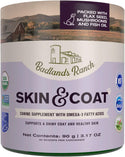 Badlands Ranch Skin & Coat Canine Supplement with Omega-3 Fatty Acids, 3.17-oz