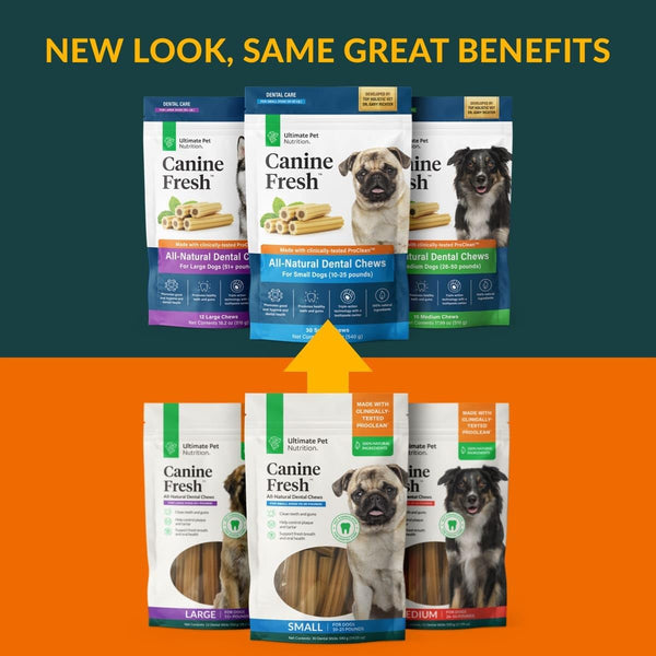 Ultimate Pet Nutrition Canine Fresh All-Natural Dental Chews for Small Dogs