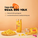 Arya Sit Freeze-Dried Treats Quail Egg Yolk in Small Bites for Dogs & Cats