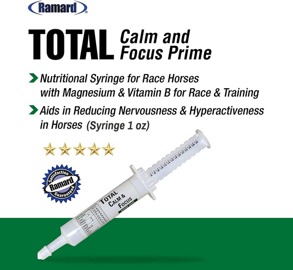 Ramard Total Calm & Focus Paste Supplement For Horses (30 cc)
