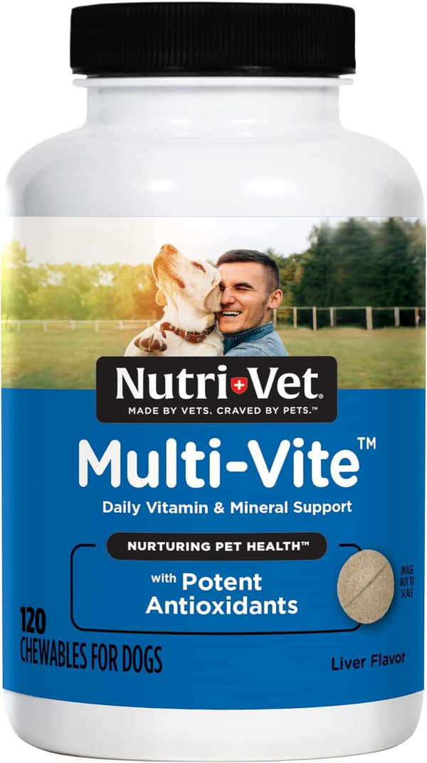 Nutri-Vet Multi-Vite Chewable Tablets for Dogs