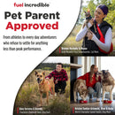 Advertisement for 'Pet Parent Approved' featuring people with their pets.