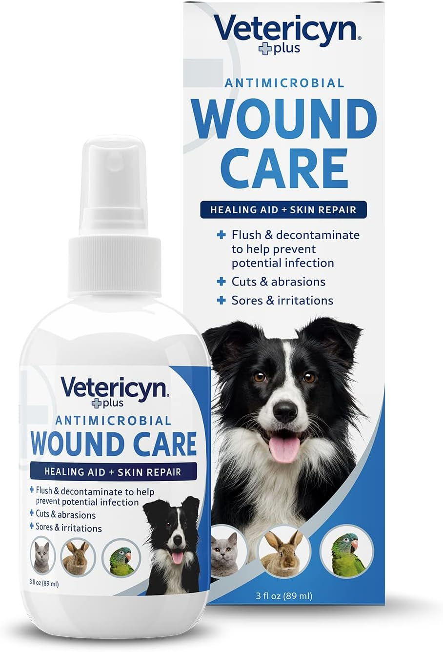 vetericyn plus dog wound care spray