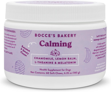 Bocce's Bakery Calming Supplement for Dogs (60 Soft Chews)