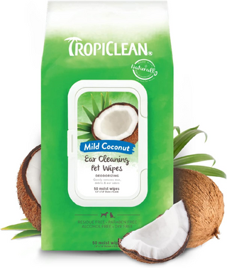 Tropiclean Ear Cleaning Wipes For Dogs & Cats