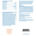Label with Instructions and ingredients list 