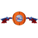 Pet's First NBA Basketball Rope Dog Toy-9