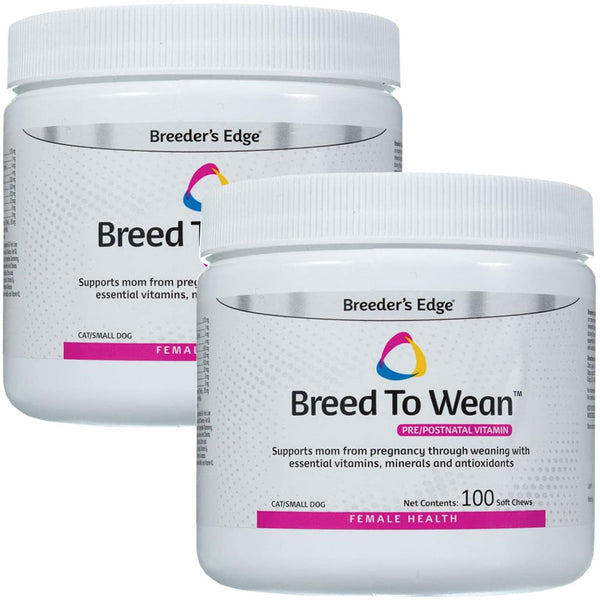breeder's edge breed to wean cat/small dog 200 chews