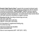 breeder's edge breed to wean cat/small dog 100 chews directions