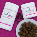 breeder's edge breed to wean cat/small dog 100 chews family with chews