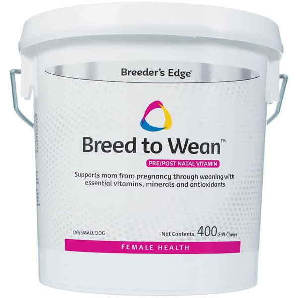 breeder's edge breed to wean cat/small dog 400 chews