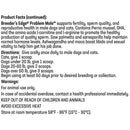 Breeder's Edge Problem Male fertility supplement 8oz directions