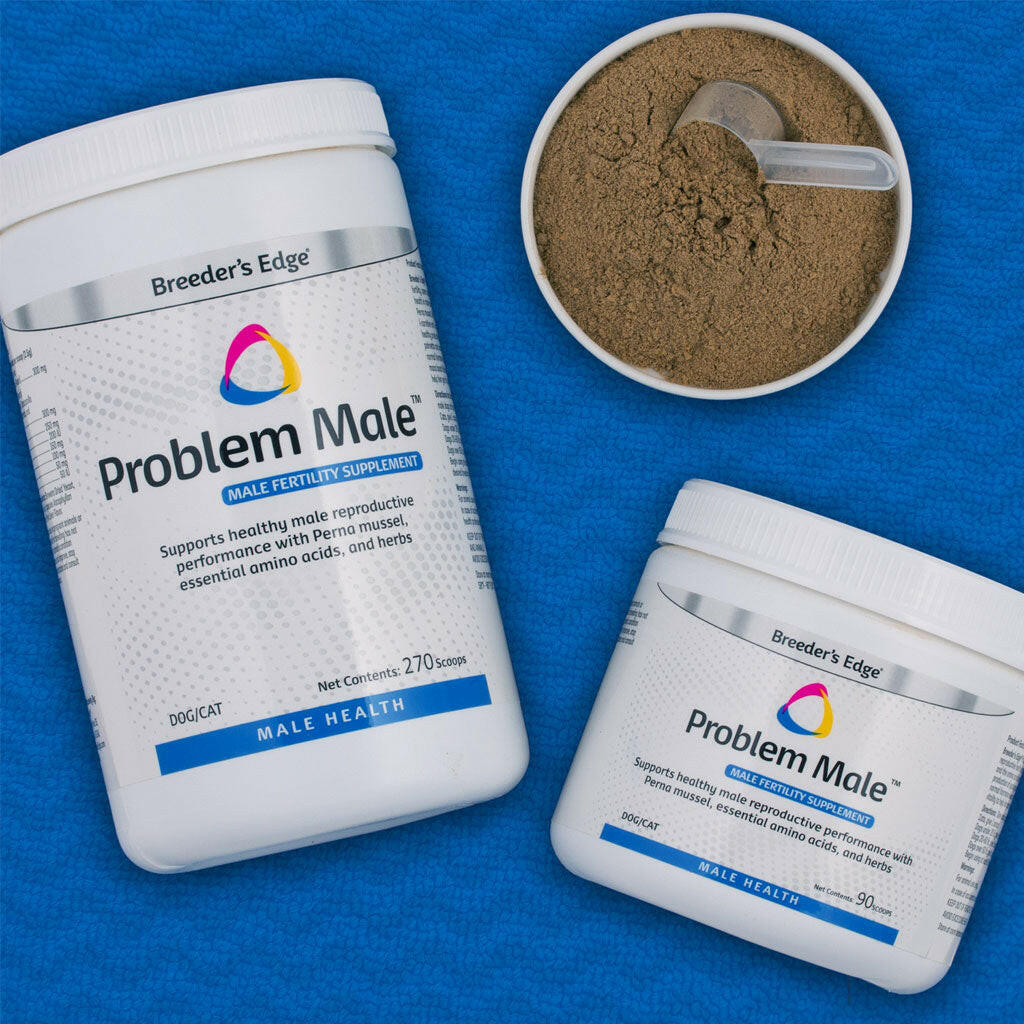 Breeder's Edge Problem Male fertility supplement 8oz with powder