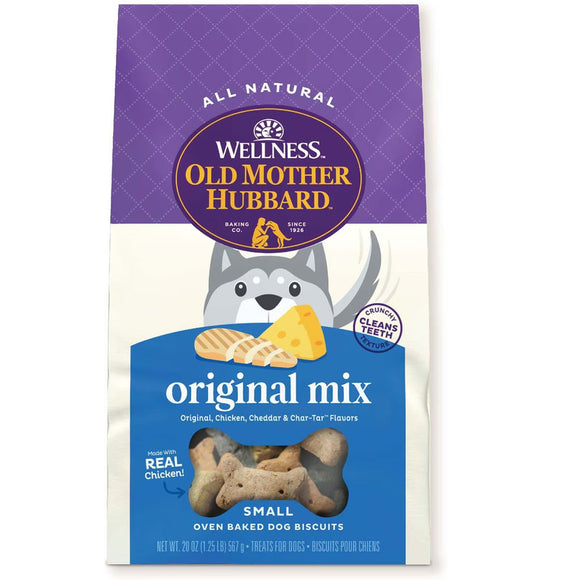 Old Mother Hubbard Original Mix Small Oven Baked Biscuits Dog Treats 20oz
