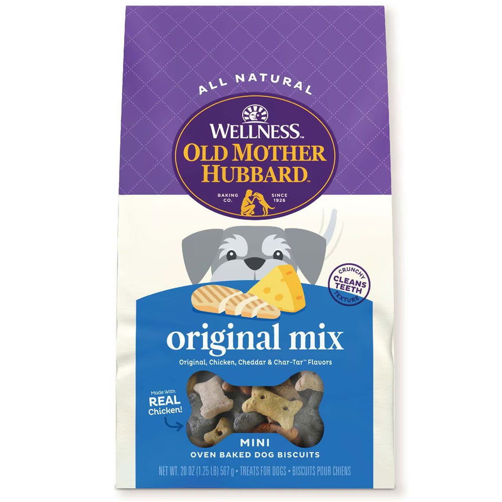 Old Mother Hubbard Original Mix Mini Oven Baked Biscuits Dog Treats 20oz