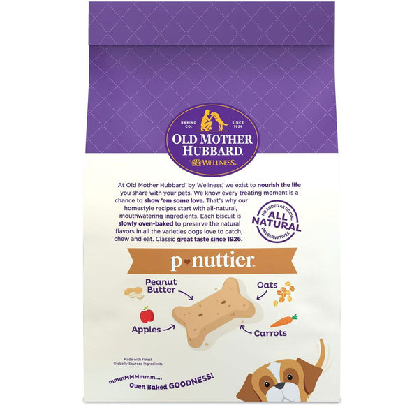 Old Mother Hubbard P-Nuttier Large Oven Baked Biscuits Dog Treats