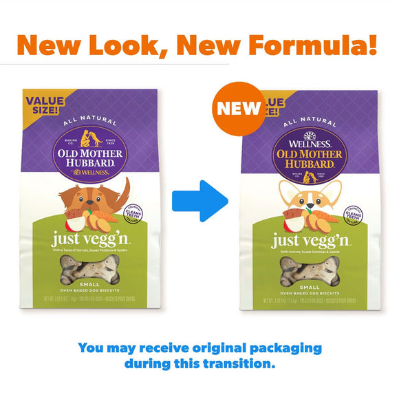 Old Mother Hubbard Just Vegg'N Small Oven Baked Dog Biscuits Dog Treats