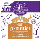 Old Mother Hubbard P-Nuttier Small Oven Baked Biscuits Dog Treats 20-lbs