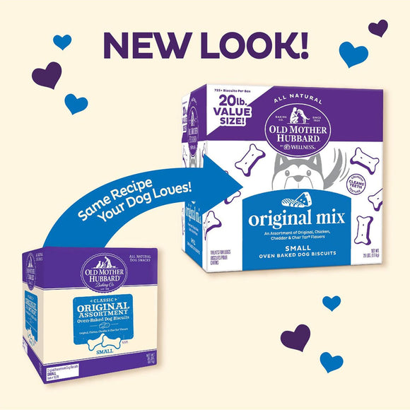 Old Mother Hubbard Original Mix Small Oven Baked Biscuits Dog Treats