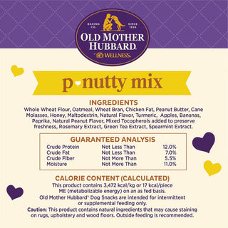 Old Mother Hubbard P-Nutty Assorted Mix Small Oven Baked Biscuits Dog Treats