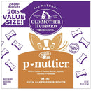 Old Mother Hubbard P-Nuttier Mini Oven Baked Biscuits Dog Treats 20-lbs