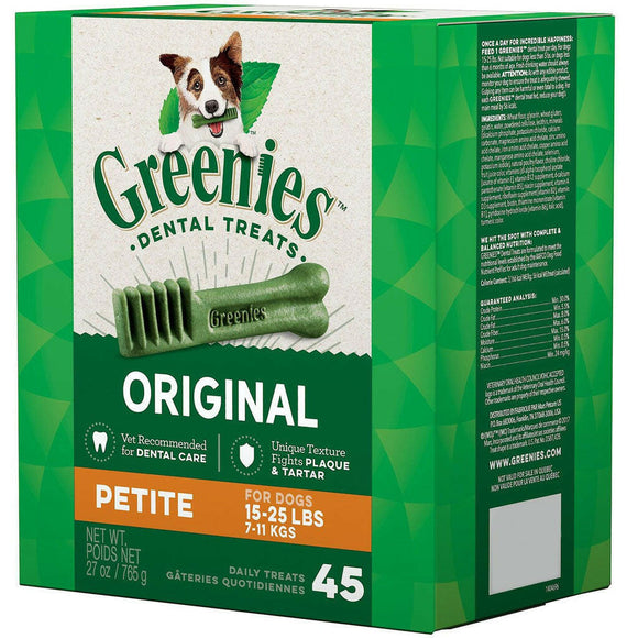 greenies aging care petite