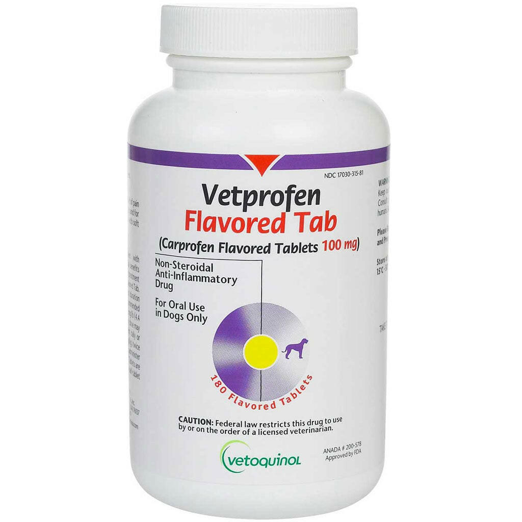 Vetprofen (Carprofen) 100mg Flavored Tablets