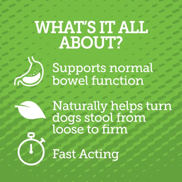 Vetality Stop the Runs Anti Diarrhea Medication for Dogs (6 chewable tablets)