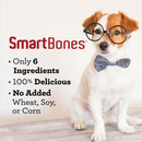 Smart bones dog treats are made with just 6 ingredients