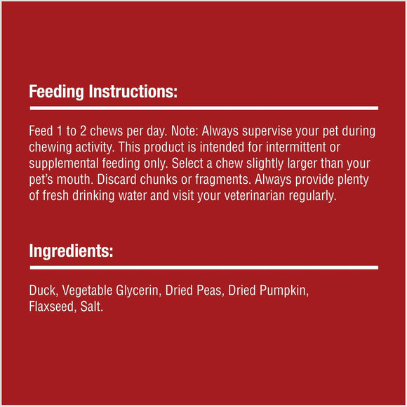 SmartBones Protein Rings Duck, Flax Seed, & Pumpkin