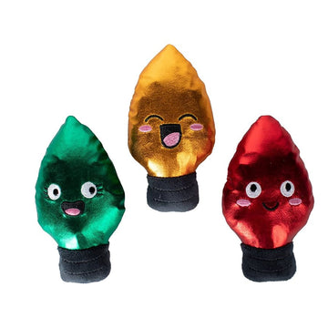 PetShop by Fringe Studio Light Up My Life Short Dog Toy Set, Small, 3-piece